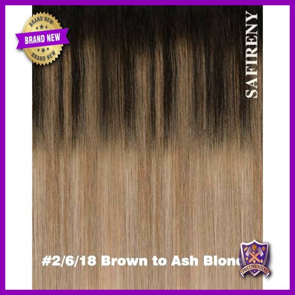 20 Inch Clip-In Human Hair Extensions 7pc 160g Double Drawn main image 5